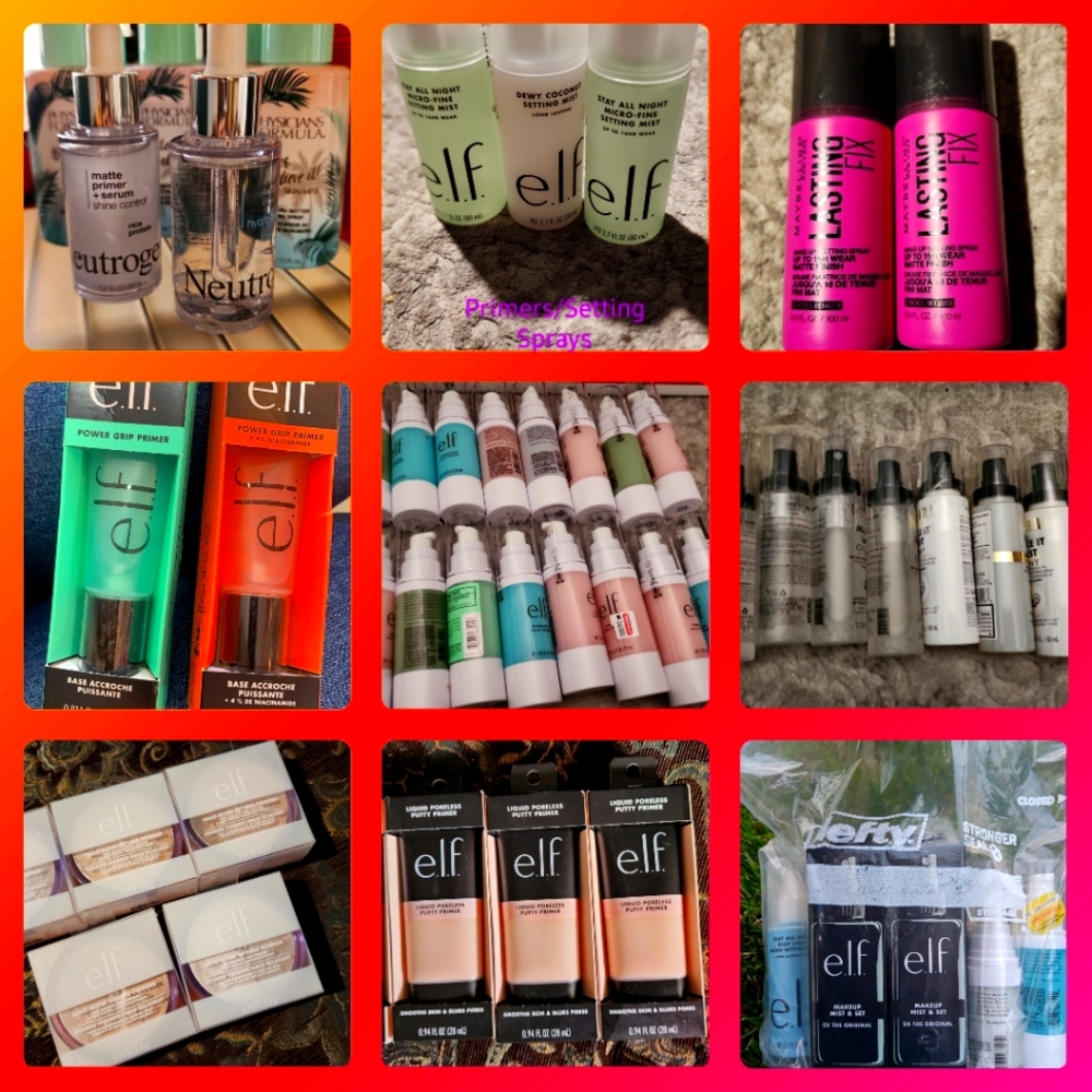 PRIMERS & SETTING SPRAYS BUNDLE